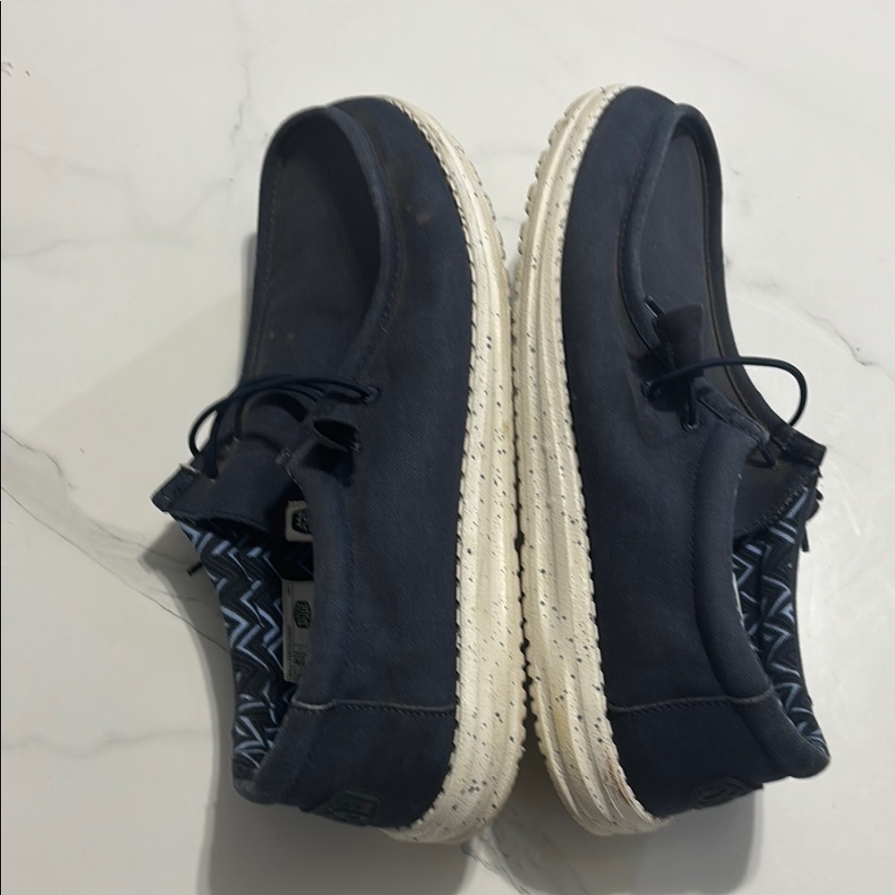 Hey Dude Black Casual Shoes - Picture 3 of 5